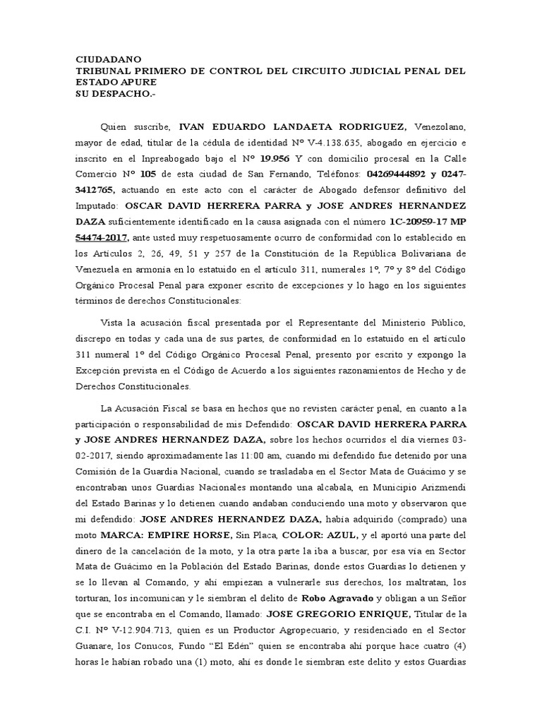 Juez Tercero De Control Judicial 2 Pdf Procedimiento Criminal