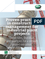Proven Practices in Construction Management For Industrial Plant Projects