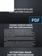 Dasar Hukum Wajib Daftar Perusahaan (Softskill Materi 8)