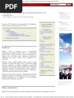 Summary of Peltzman - Toward A More General Theory of Regulation - From WikiS