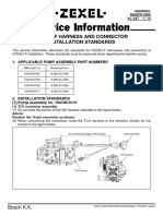 Covec-F Harness and Connector Installation Standards: 1. Applicable Pump Assembly Part Numbers