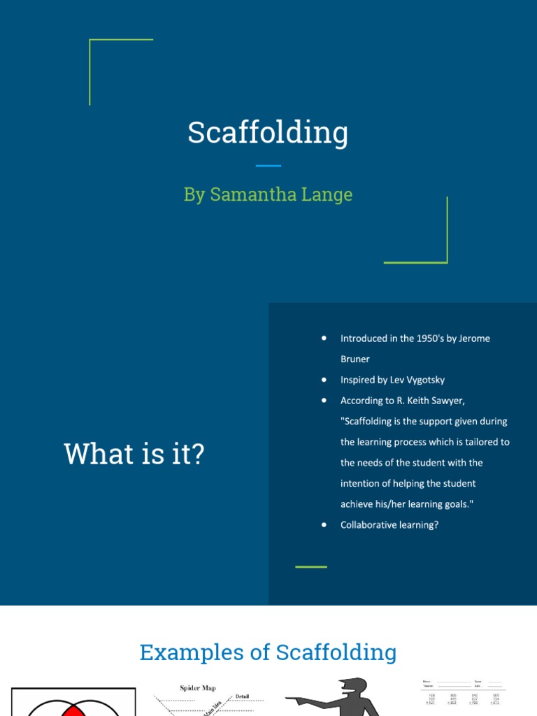 Powerpoint Presentation On Scaffolding | PDF
