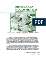 Formulario Dermocosmetico PDF