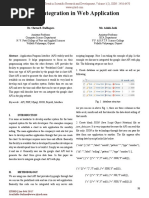 API Integration in Web Application