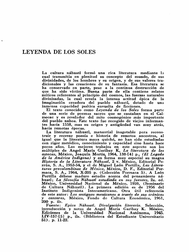 Leyenda de los Soles.pdf Náhuatl México