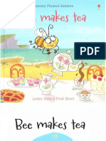 Bee Makes Tea Usborne Phonics Readers