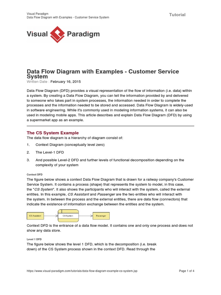 DFD Guide for Software Engineers | PDF | Business Process | Databases