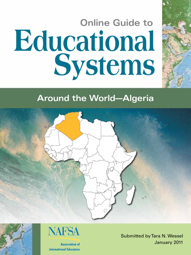 short paragraph about education system in algeria