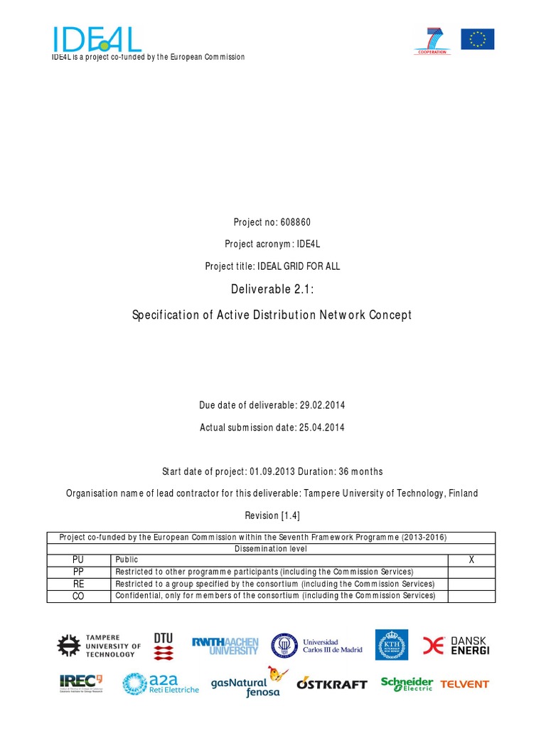 Active Distribution Network Guide | PDF | Electrical Grid | World ...