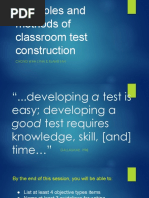 Download Principles and Methods of Classroom Test Construction by Zalina Ishak SN345915325 doc pdf