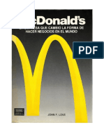 Love John F - Mcdonalds - La Empresa Que Cambio La Forma de Hacer Negocios en El Mundo