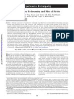 Hypertensive Retinopathy and Risk of Stroke