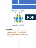 Monografia de Ciencia Politica