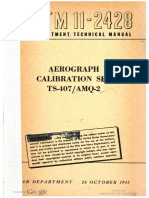 TM11-2428 Aerograph Calibration Set TS-407 AMQ-2, 1945