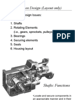 Gearbox Layout Design