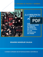 Gonzalez Calleja Eduardo - La Violencia en La Política PDF