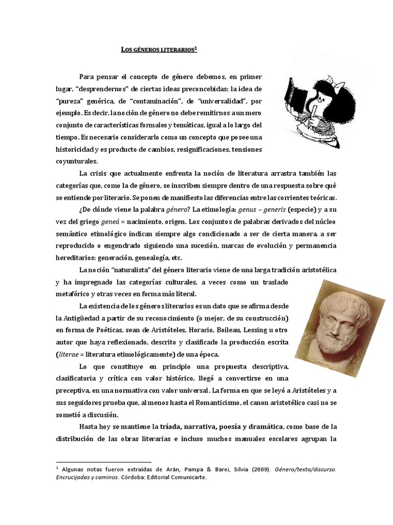 2 Los géneros literarios Algunas notas.pdf Poesía