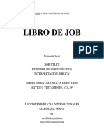 Comentario Al Libro de Job