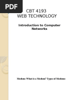 CBT 4193 Web Technology