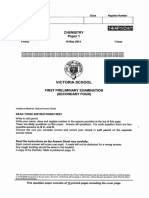 Sec 4 Chemistry SA1 2014 Victoria P1