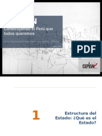 Estructura Del Estado Peruano Presentacion Ceplan