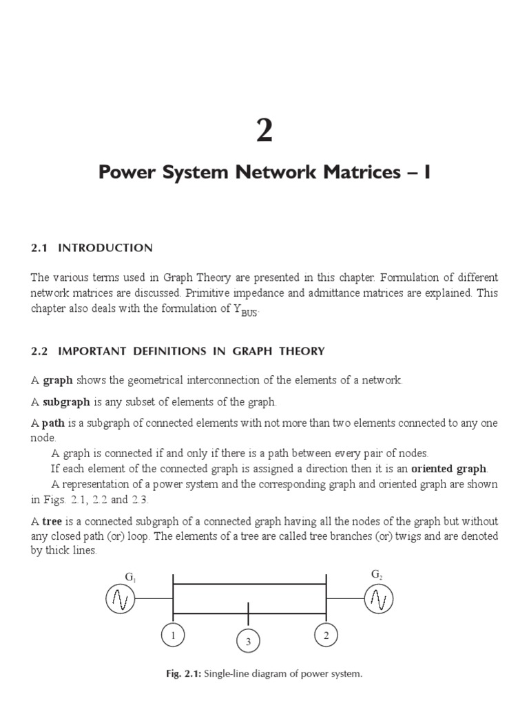 Basic Cut Sets in Power Systems | PDF | Matrix (Mathematics ...