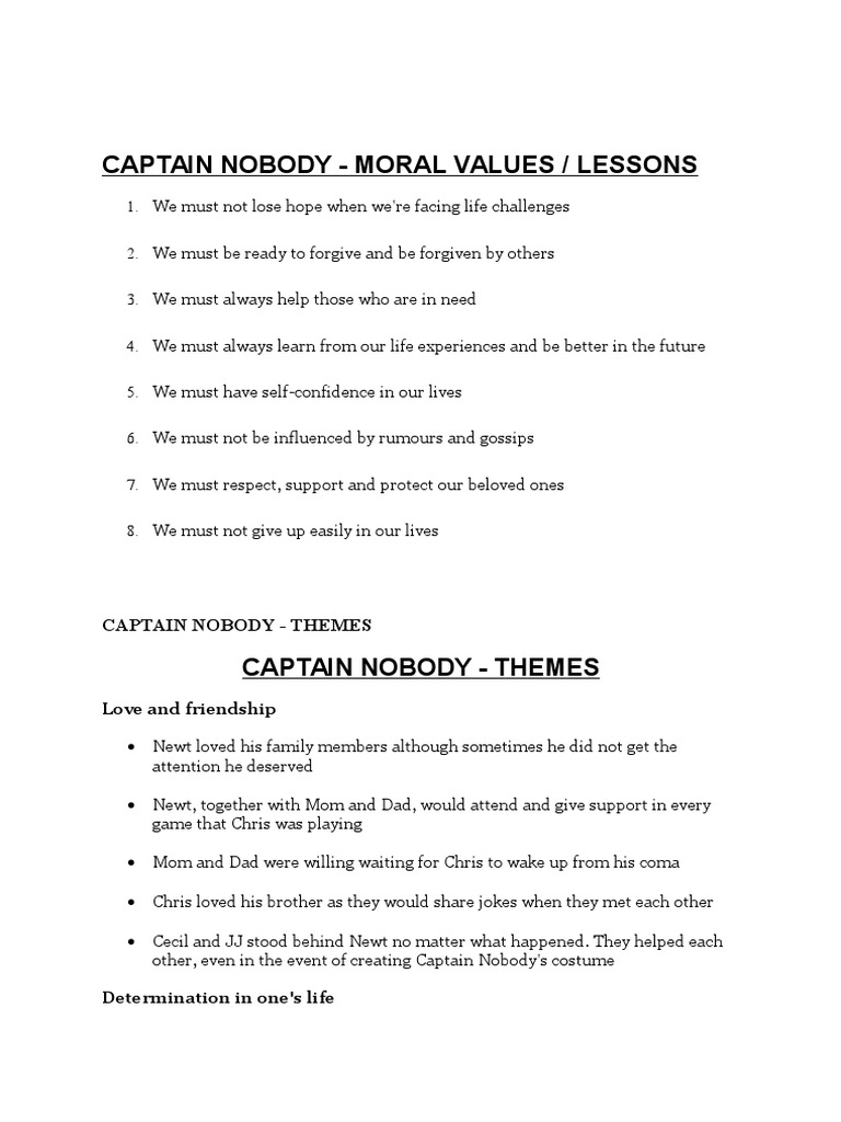 Captain nobody essay moral value 08 image