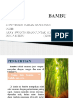 KONSTRUKSI BAMBU