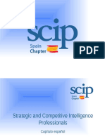 Strategic and Competitive Intelligence Professionals - SCIP Spain Chapter Presentation Rubén Arcos