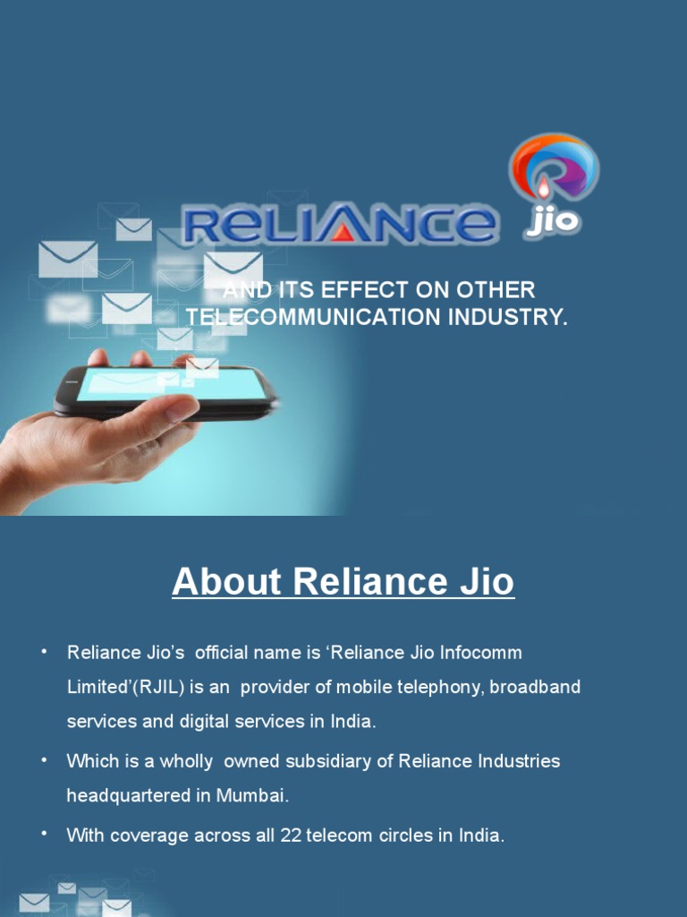 Reliance Jio Ppt Business