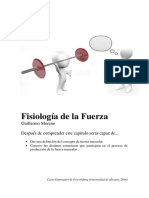 Fisiología de La Fuerza (UA, 2016)