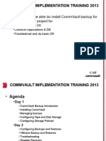 Commvault Implementation Training 2013