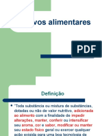 Aditivos alimentares: definição, categorias e aplicações