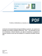 WSC DT Procesos Contables y Financieros 2016 y 2017