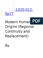 human orgins modern 2
