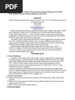 Download Makalah Hak Dan Kewajiban Warga Negara Indonesia Menurut UUD 1945 by jm_ftaa SN345962407 doc pdf
