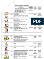 0 Planificarea Activitatilor Extrascolar