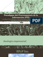 Analogía Sobre El Paradigma Del Procesamiento de La Información