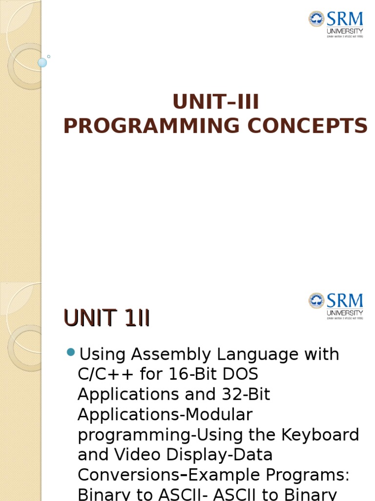 8237 DMA controller | Assembly Language | Modular Programming