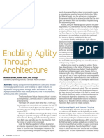 Enabling Agility Through Architecture