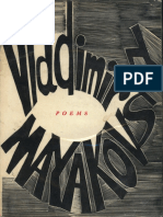 Mayakovsky Vladimir Vladimir Mayakovsky Poems PDF