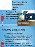 US-Bangla Airline's Presentation