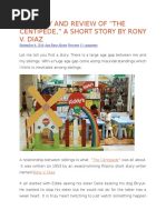 Download Summary and Review of Centipede by Junjun Dulce SN345967010 doc pdf