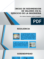 Tecnicas de Redimension de Valores en El Ejercicio de La Ingenieria