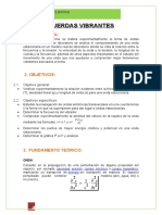 Ondas estacionarias en cuerdas: Relación entre frecuencia, tensión y longitud