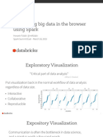 Visualizing Big Data in The Browser Using Spark: Hossein Falaki @mhfalaki Spark Summit East - March 18, 2015