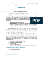 Farmacocinética. Absorción PDF