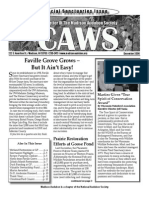 Dec 2006 CAWS Newsletter Madison Audubon Society