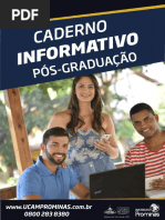 Caderno Informativo Pos Graduacao 2016