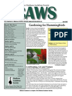 Apr 2007 CAWS Newsletter Madison Audubon Society